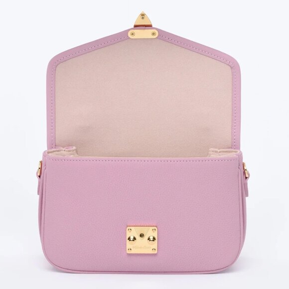 DUYP Melocie Cecile PETIT PARIS 15 - Crossbody bag - DUSTY PINK TOGO / GOLD HARD - Picture 4 of 17